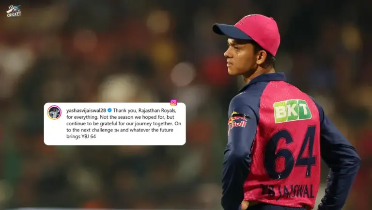 Yashasvi Jaiswal to leave Rajasthan Royals