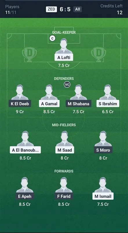 ZED vs ALL Small League Team