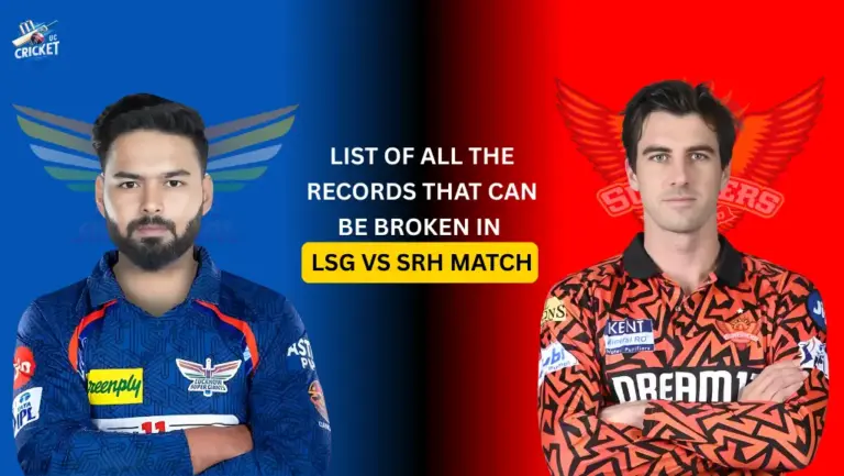 Records that can be broken in SRH vs LSG