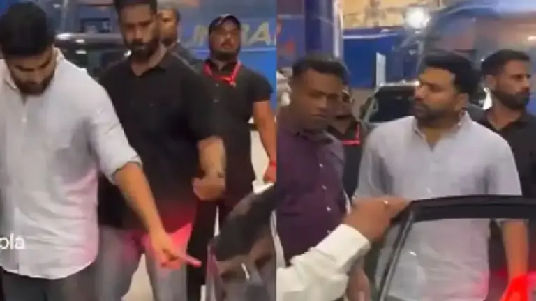 Rohit Sharma angri on his Brother Over Car Dent Video Goes Viral
