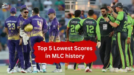 5 lowest team Score MLC