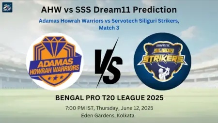 AHW vs SSS Dream11 Prediction