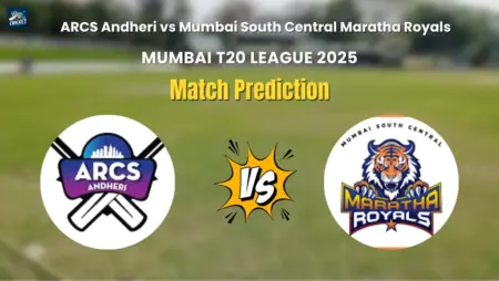 ARCS Andheri vs Mumbai South Central Maratha Royals Match Prediction