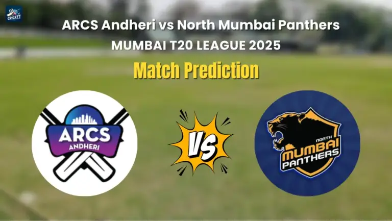 ARCS Andheri vs North Mumbai Panthers Match Prediction
