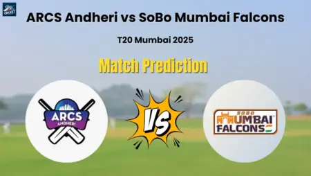 ARCS Andheri vs SoBo Mumbai Falcons Match Prediction
