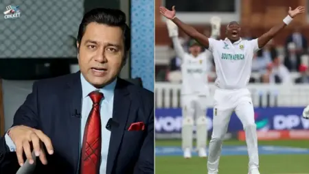 Aakash Chopra and Lungi Ngidid