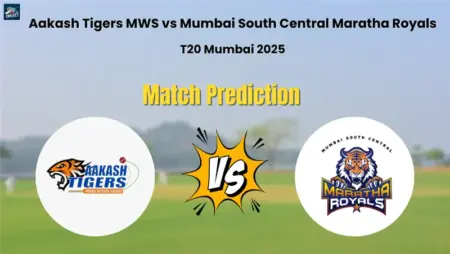 Who will Win Mighty Tigers vs Hornchurch? Match Prediction – ECS England Hornchurch 2025 Aakash Tigers MWS vs Mumbai South Central Maratha Royals Match Prediction