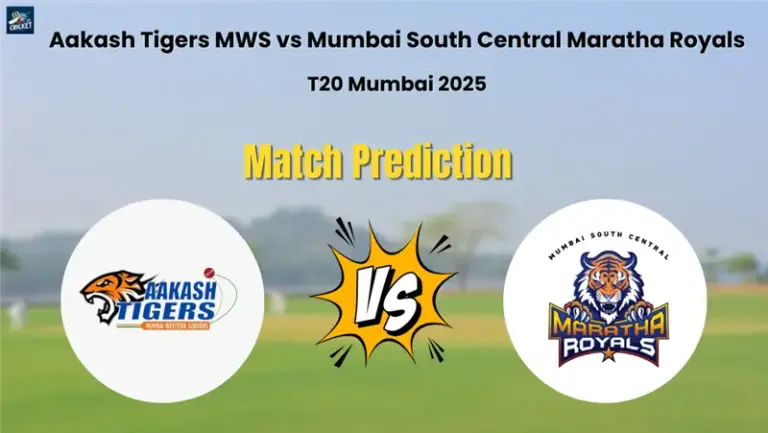 Aakash Tigers MWS vs Mumbai South Central Maratha Royals