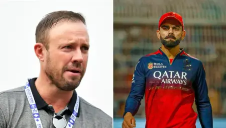 Ab de Villers and Virat Kohli