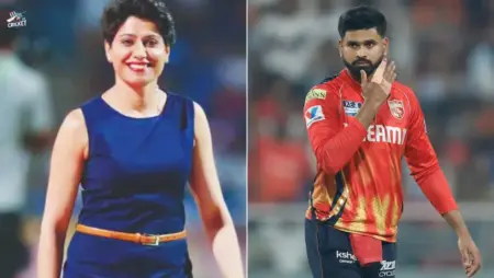 Anjum Chopra and Shreyas Iyer