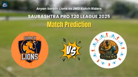 Aryan Sorath Lions vs JMD Kutch Riders Match Prediction