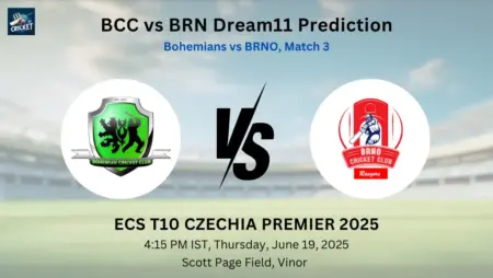 BCC vs BRN Dream11 Prediction