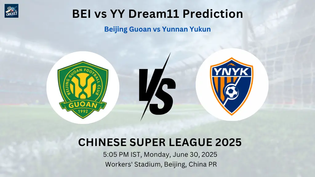 BEI vs YY Dream11 Prediction