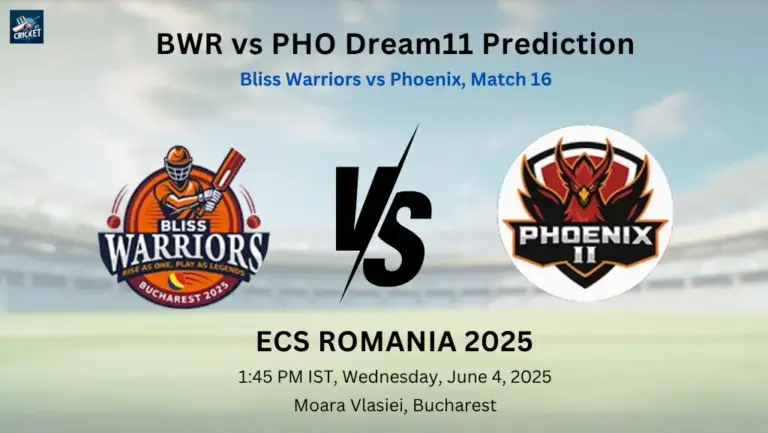BWR vs PHO Dream11 Prediction