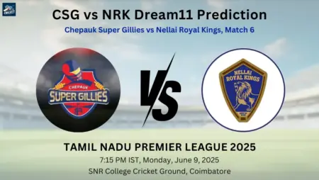 CSG vs NRK Dream11 Prediction