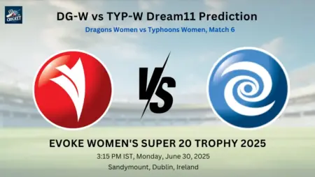 DG-W vs TYP-W Dream11 Prediction