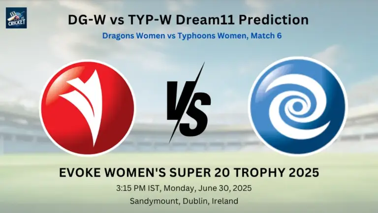 DG-W vs TYP-W Dream11 Prediction