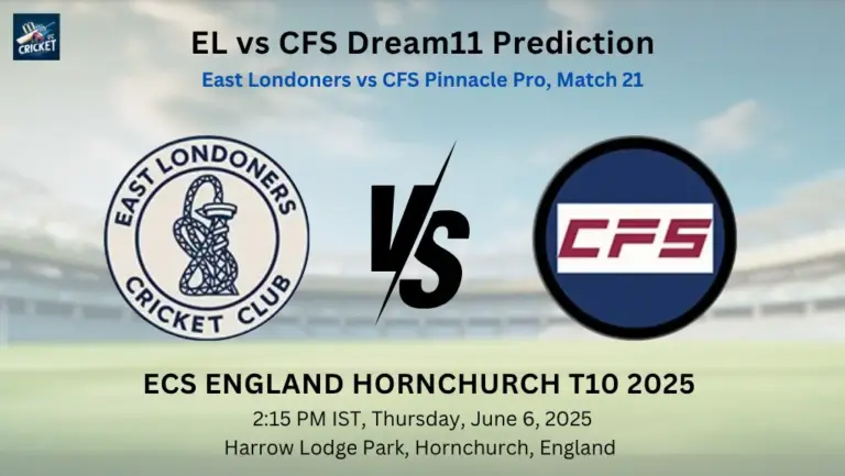 EL vs CFS Dream11 Prediction