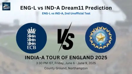 ENG-L vs IND-A Dream11 Prediction
