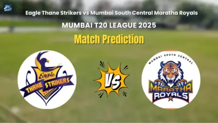 Eagle Thane Strikers vs Mumbai South Central Maratha Royals Match Prediction