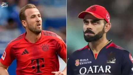 Football star Harry Kane drops a special message for Virat Kohli after RCB end title drought after 18 years. Football star Harry Kane drops a special message for Virat Kohli