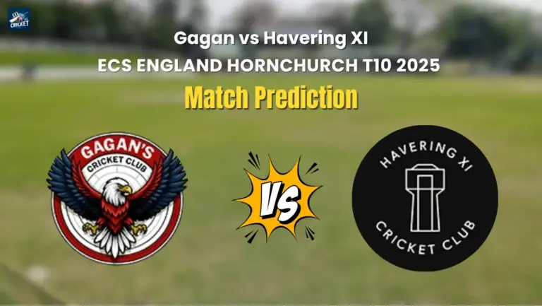 Gagan vs Havering XI Match Prediction