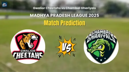 Gwalior Cheetahs vs Chambal Ghariyals Match Prediction