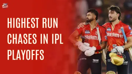 Highest Run Chases in IPL Playoffs
