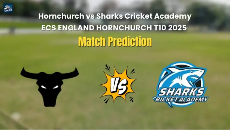 Hornchurch vs Sharks Cricket Academy Match Prediction