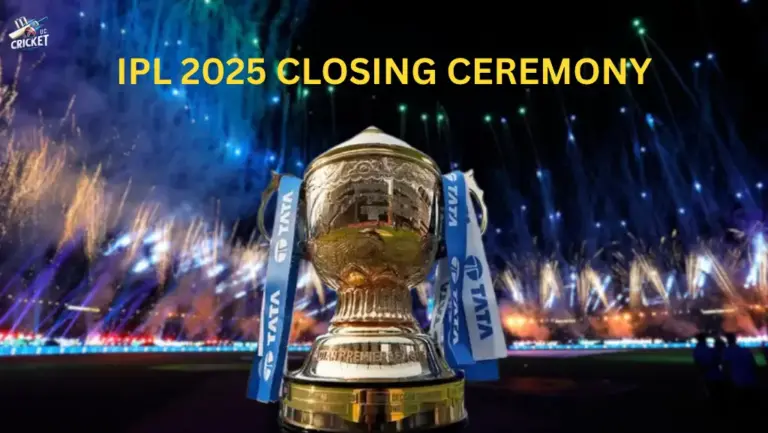 IPL 2025 Closing Ceremony