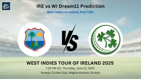 IRE vs WI Dream11 Prediction