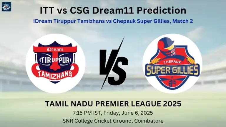 ITT vs CSG Dream11 Prediction