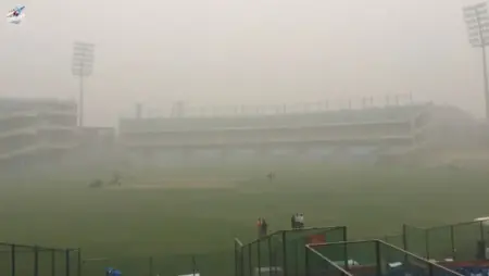India vs South Africa Delhi test to be shifted to Kolkata due to pollution. India vs South Africa Delhi test to be shifted