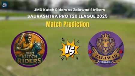 JMD Kutch Riders vs Zalawad Strikers Match Prediction