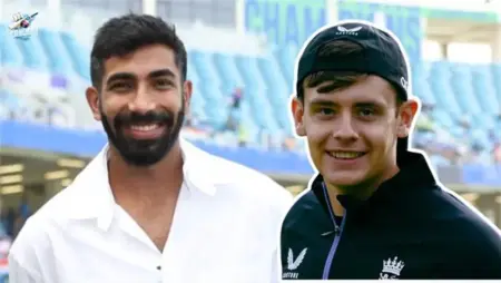 Jamie Smith and Bumrah