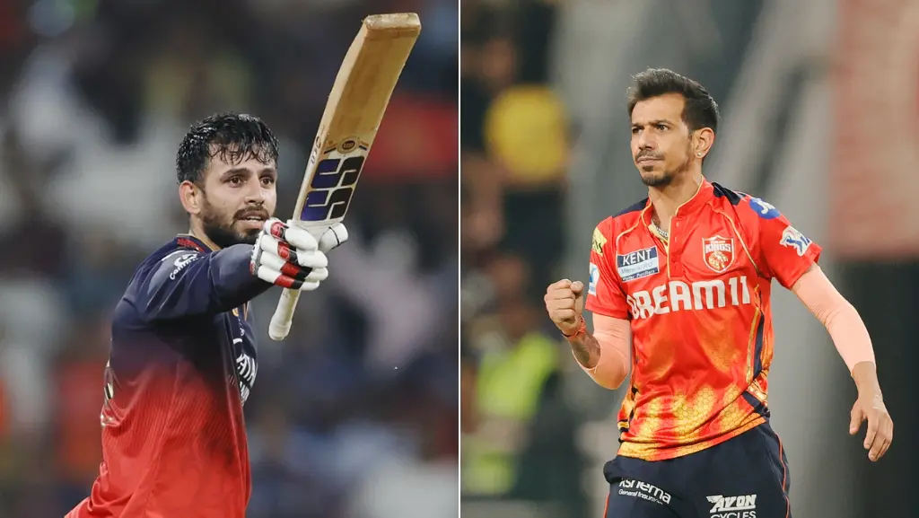 Jitesh Sharma vs Yuzvendra Chahal
