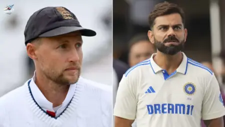 Joe Root and Virat kohli