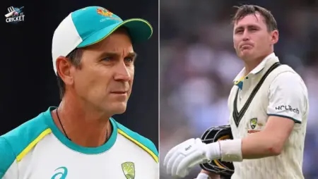 Justin Langer and Marnus Labuschagne