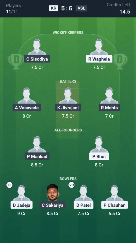 KR vs ASL Grand League Team