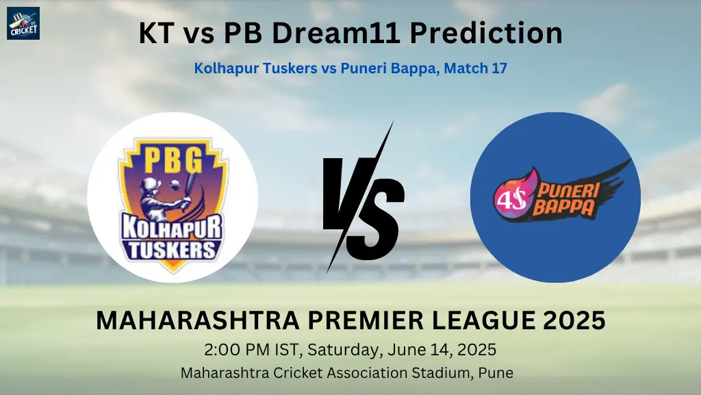 KT vs PB Dream11 Prediction