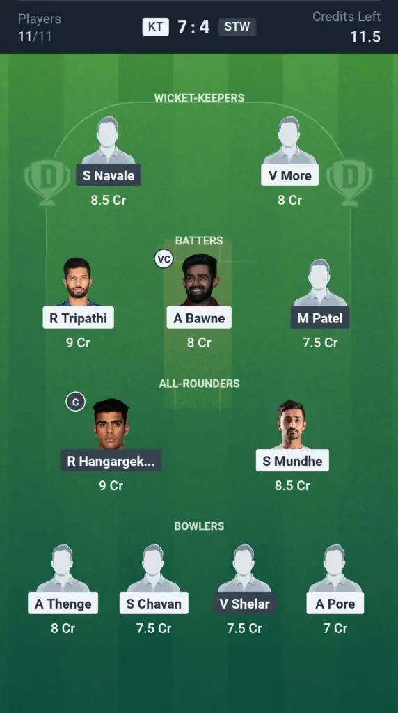 KT vs STW Grand League Team