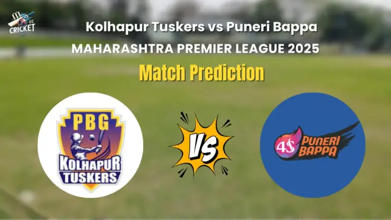 Kolhapur Tuskers vs Puneri Bappa Match Prediction