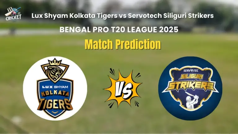 Lux Shyam Kolkata Tigers vs Servotech Siliguri Strikers Match Prediction