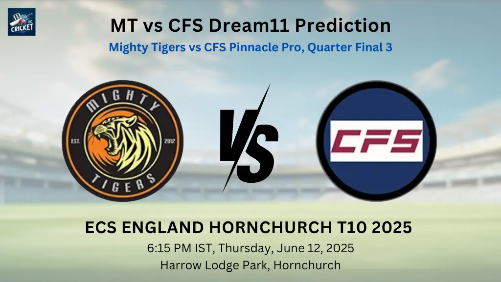 MT vs CFS Dream11 Prediction