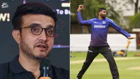 Bumrah and Ganguly