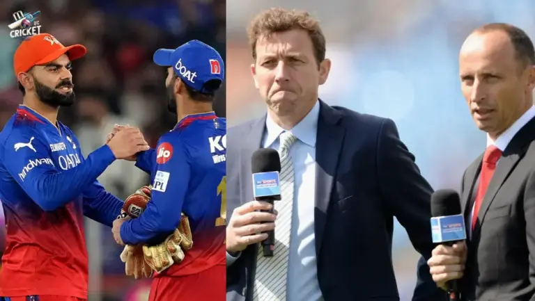 Micheal Aatherton, Nasser Hussain troll Dinesh Karthik regarding Virat Kohli.