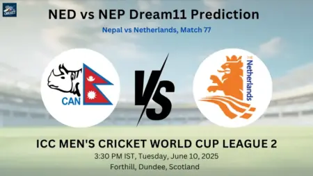 NED vs NEP Dream11 Prediction
