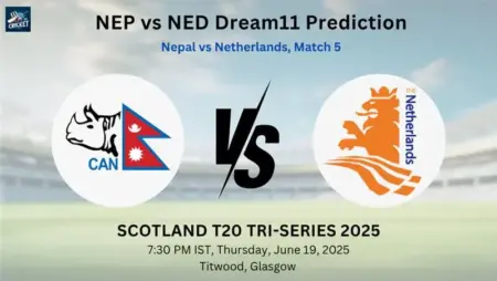 NEP vs NED Dream11 Prediction