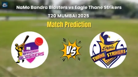 NaMo Bandra Blasters vs Eagle Thane Strikers Match Prediction