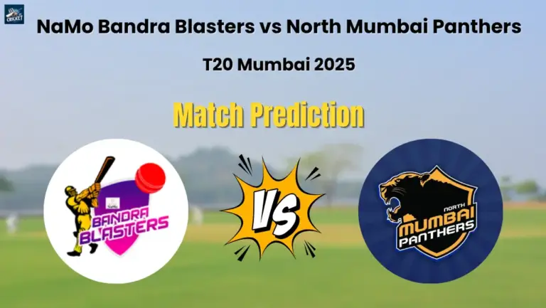 NaMo Bandra Blasters vs North Mumbai Panthers Match Prediction